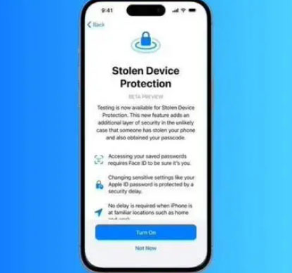 四会苹果授权维修店分享被盗设备保护功能开启方法 